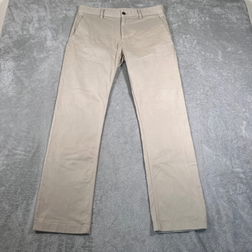 Outerknown S.E.A. Legs Chino Pants‎ Mens 32 (Fits 34x30) Beige Straight Leg